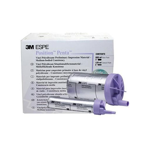3M ESPE 29012 Position Penta VPS Impression Material Medium Body Base & Catalyst EXP Jun 2026 3M ESPE 29012 Position Penta VPS Impression Material Medium Body Base & Catalyst EXP Jun 2026
